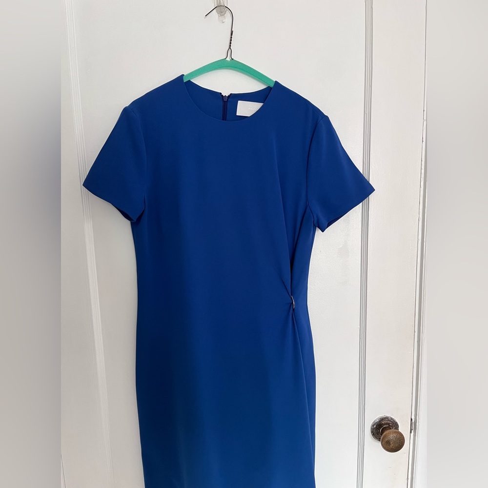 BOSS By Hugo Boss Blue Sheath Dress